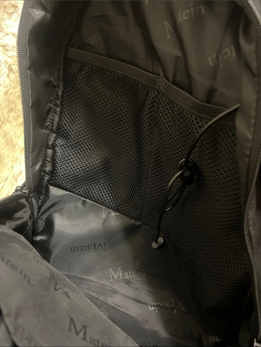 Matein Black Men's Backpack Travel & Everyday Commuter Bag